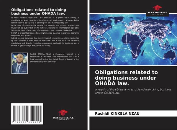 Obligations related to doing business under OHADA law. Obligations related to doing business under OHADA law.