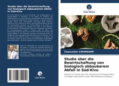Cover Studie über die Bewirtschaftung von biologisch abbaubarem Abfall in Süd-Kivu