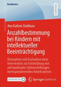 Cover Anzahlbestimmung bei Kindern mit intellektueller Beeinträchtigung (eBook, PDF)