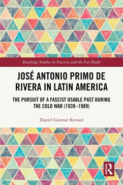 Cover José Antonio Primo de Rivera in Latin America (eBook, PDF)