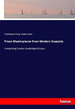 Cover Prose Masterpieces from Modern Essayists