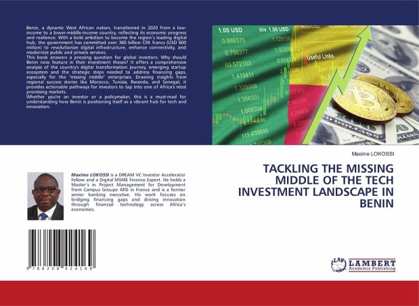 TACKLING THE MISSING MIDDLE OF THE TECH INVESTMENT LANDSCAPE IN BENIN TACKLING THE MISSING MIDDLE OF THE TECH INVESTMENT LANDSCAPE IN BENIN