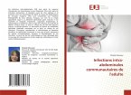 Infections intra-abdominales communautaires de l'adulte