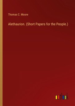 Cover Alethaurion. (Short Papers for the People.)