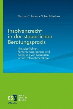 Cover Insolvenzrecht in der steuerlichen Beratungspraxis (eBook, PDF)