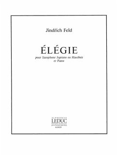 Cover Elégie pour saxophone soprano (hautbois) et piano