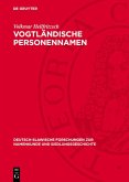 Vogtländische Personennamen (eBook, PDF)