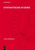 Syntaktische Studien (eBook, PDF)