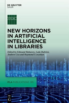 Cover New Horizons in Artificial Intelligence in Libraries (eBook, PDF)