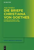 Die Briefe Christiana von Goethes (eBook, ePUB)