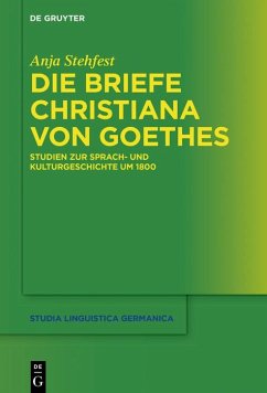 Cover Die Briefe Christiana von Goethes (eBook, ePUB)