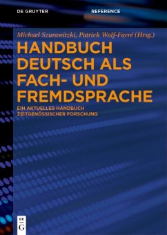Cover Handbuch Deutsch als Fach- und Fremdsprache (eBook, ePUB)