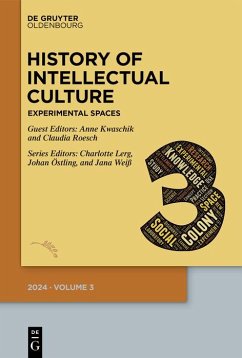 Cover History of Intellectual Culture 3/2024 (eBook, ePUB)