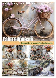 Cover Fahrradpoesie (Wandkalender 2026 DIN A4 hoch), CALVENDO Monatskalender
