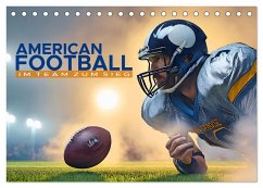American Football - im Team zum Sieg (Tischkalender 2026 DIN A5 quer), CALVENDO Monatskalender American Football - im Team zum Sieg (Tischkalender 2026 DIN A5 quer), CALVENDO Monatskalender