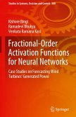 Fractional-Order Activation Functions for Neural Networks
