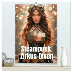 Steampunk Zirkus-Diven (hochwertiger Premium Wandkalender 2026 DIN A2 hoch), Kunstdruck in Hochglanz
