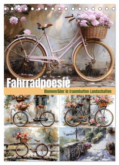 Cover Fahrradpoesie (Tischkalender 2026 DIN A5 hoch), CALVENDO Monatskalender
