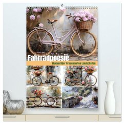 Fahrradpoesie (hochwertiger Premium Wandkalender 2026 DIN A2 hoch), Kunstdruck in Hochglanz