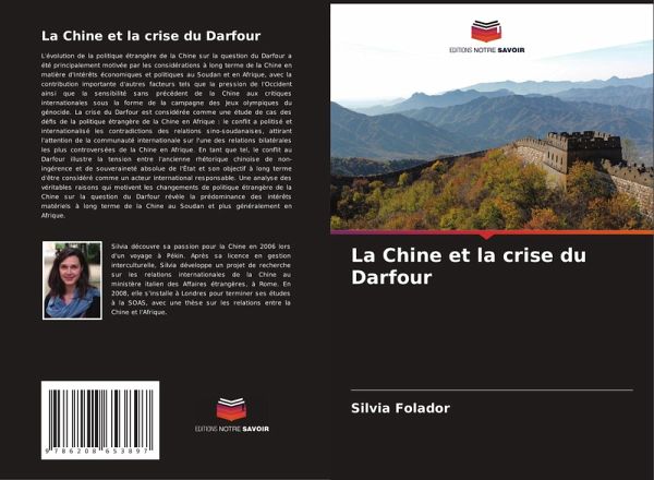 La Chine et la crise du Darfour La Chine et la crise du Darfour