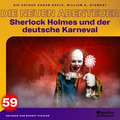 Cover Sherlock Holmes und der deutsche Karneval (Die neuen Abenteuer, Folge 59) (MP3-Download)