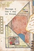 Things I Can't Say in Prose (eBook, ePUB)