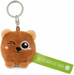 Nici 62038 Schlüsselanhänger Bär ?Du schaffst das!? grün 5cm