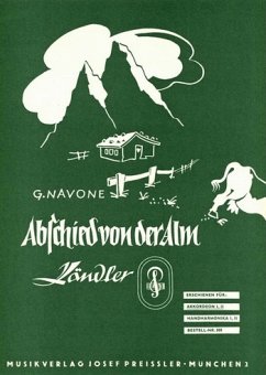 Cover Giuseppe Navone Abschied von der Alm 2 Akkordeons