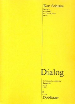 Cover Dialog op.51 (Fragment) für Violoncello und Klavier