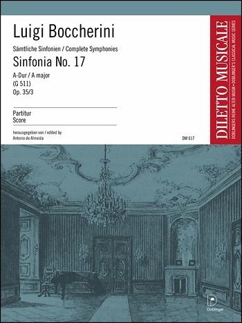 SINFONIA A-DUR NR.17 OP.35,3 FUER ORCHESTER PARTITUR SINFONIA A-DUR NR.17 OP.35,3 FUER ORCHESTER PARTITUR