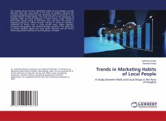 Cover Trends in Marketing Habits of Local People