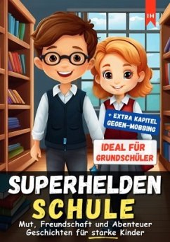 Cover Superhelden Schule: Mut, Freundschaft und Abenteuer Geschichten für starke Kinder