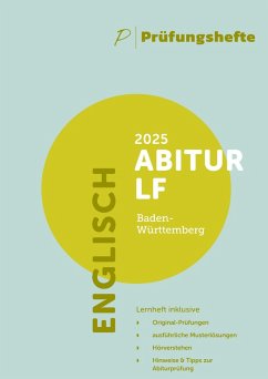 Cover Prüfungsheft - 2025 Englisch Abitur Leistungsfach - Baden-Württemberg - Original-Prüfungen und Lösungen