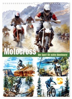 Cover Motocross - Der Sport für echte Abenteurer (Wandkalender 2026 DIN A3 hoch), CALVENDO Monatskalender