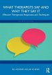What Therapists Say and Why They Say It - Bild 1