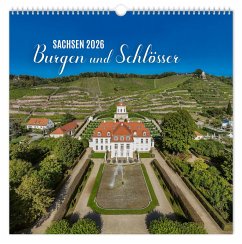 Cover Kalender Burgen und Schlösser Sachsen 2026