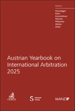 Cover Austrian Yearbook on International Arbitration 2025