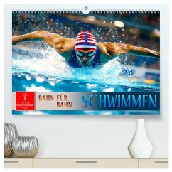 Schwimmen - Bahn für Bahn (hochwertiger Premium Wandkalender 2026 DIN A2 quer), Kunstdruck in Hochglanz Schwimmen - Bahn für Bahn (hochwertiger Premium Wandkalender 2026 DIN A2 quer), Kunstdruck in Hochglanz