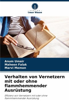 Cover Verhalten von Vernetzern mit oder ohne flammhemmender Ausrüstung