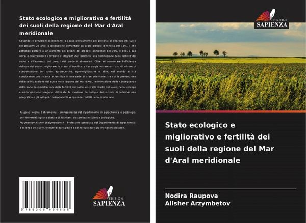 Stato ecologico e migliorativo e fertilità dei suoli della regione del Mar d'Aral meridionale