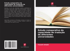 Cover Estudo comparativo da capacidade de tradução de diferentes universidades