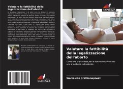 Cover Valutare la fattibilità della legalizzazione dell'aborto