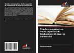 Studio comparativo delle capacità di traduzione di diverse università