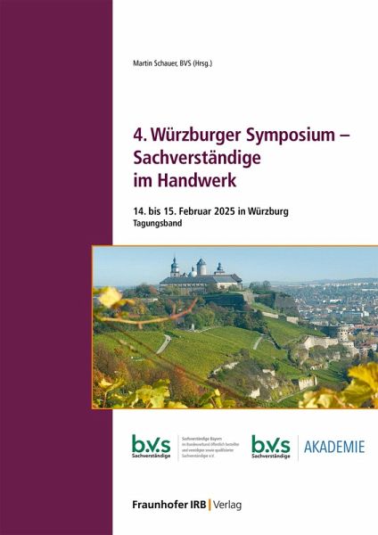 4. Würzburger Symposium - Sachverständige im Handwerk (eBook, PDF)