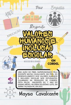 Cover Valores Humanos E Inclusão Escolar (eBook, ePUB)