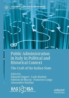 Cover Public Administration in Italy in Political and Historical Context (eBook, PDF)
