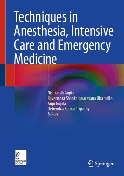 Cover Techniques in Anesthesia, Intensive Care and Emergency Medicine (eBook, PDF)