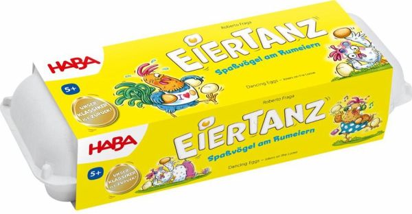 HABA 2012206001 - Eiertanz, Geschicklichkeitsspiel, ab 5 Jahren HABA 2012206001 - Eiertanz, Geschicklichkeitsspiel, ab 5 Jahren