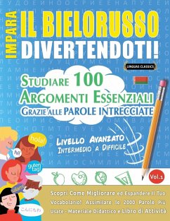 Cover IMPARA IL BIELORUSSO DIVERTENDOTI! - LIVELLO AVANZATO