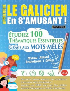 Cover APPRENDRE LE GALICIEN EN S'AMUSANT - NIVEAU AVANCÉ
